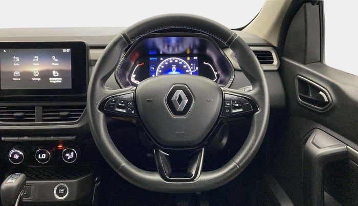 2021 Renault Kiger RXZ TURBO CVT, Petrol, Automatic, 24,093 km, Steering Wheel Close Up