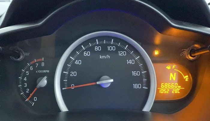 2014 Maruti Celerio VXI AMT, Petrol, Automatic, 68,652 km, Odometer Image