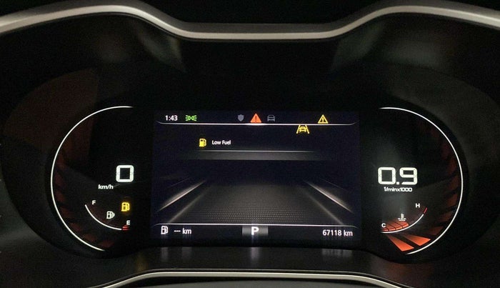 2023 MG ASTOR SAVVY 1.5 CVT S RED, Petrol, Automatic, 67,108 km, Odometer Image