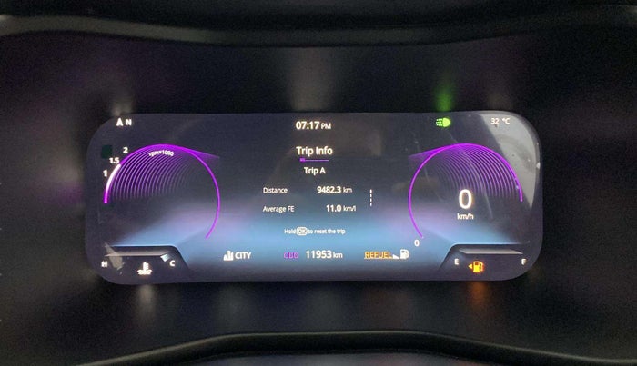 2023 Tata NEXON FEARLESS + S P MT, Petrol, Manual, 11,929 km, Odometer Image
