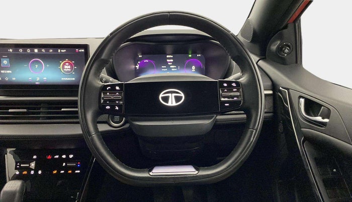 2023 Tata NEXON FEARLESS + S P MT, Petrol, Manual, 11,929 km, Steering Wheel Close Up
