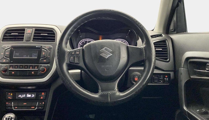 2020 Maruti Vitara Brezza VXI, Petrol, Manual, 17,165 km, Steering Wheel Close Up