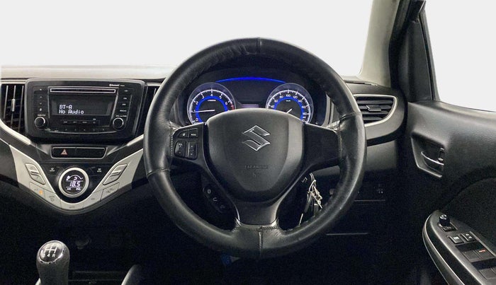 2017 Maruti Baleno DELTA PETROL 1.2, Petrol, Manual, 38,972 km, Steering Wheel Close Up