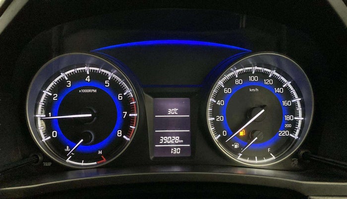 2017 Maruti Baleno DELTA PETROL 1.2, Petrol, Manual, 38,972 km, Odometer Image