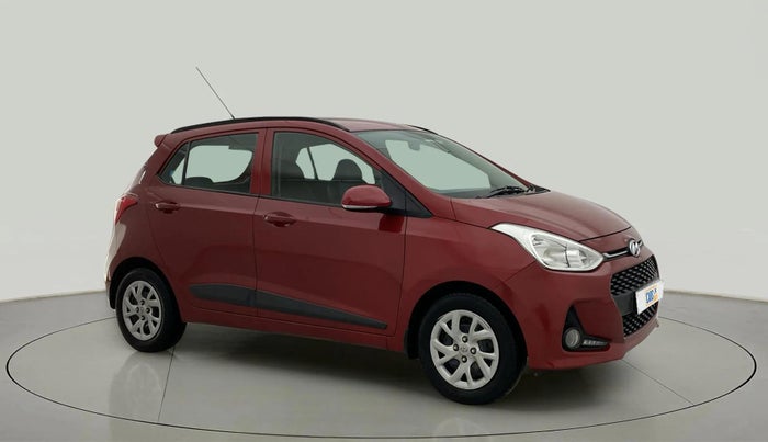 2019 Hyundai Grand i10 SPORTZ 1.2 KAPPA VTVT, Petrol, Manual, 83,771 km, Right Front Diagonal