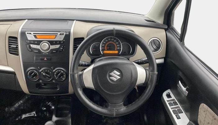 2014 Maruti Wagon R 1.0 VXI, Petrol, Manual, 21,975 km, Steering Wheel Close Up