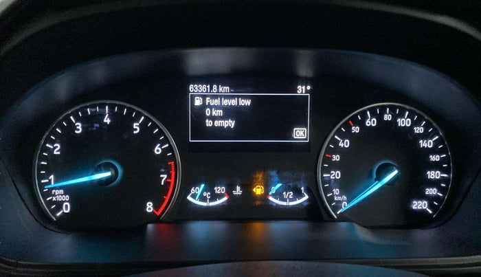 2020 Ford Ecosport TITANIUM 1.5 SPORTS(SUNROOF) PETROL, Petrol, Manual, 63,346 km, Odometer Image