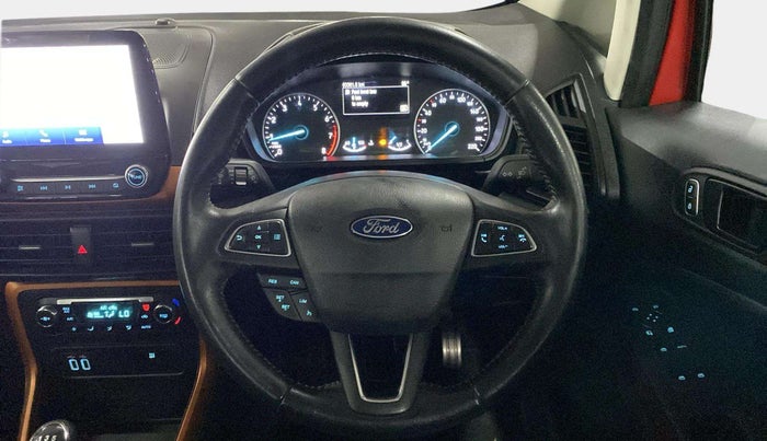 2020 Ford Ecosport TITANIUM 1.5 SPORTS(SUNROOF) PETROL, Petrol, Manual, 63,346 km, Steering Wheel Close Up