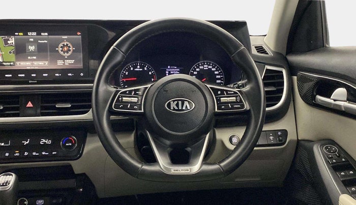 2020 KIA SELTOS HTX 1.5 PETROL, Petrol, Manual, 45,619 km, Steering Wheel Close Up