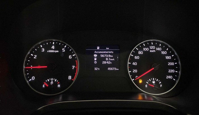 2020 KIA SELTOS HTX 1.5 PETROL, Petrol, Manual, 45,619 km, Odometer Image
