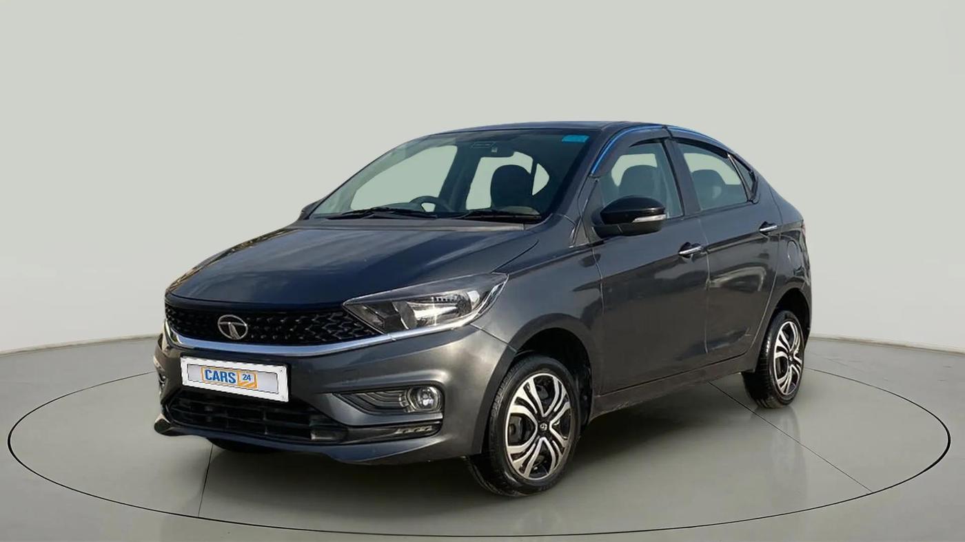 2021 Tata TIGOR XZ PETROL, Petrol, Manual, 69,337 km, Left Front Diagonal