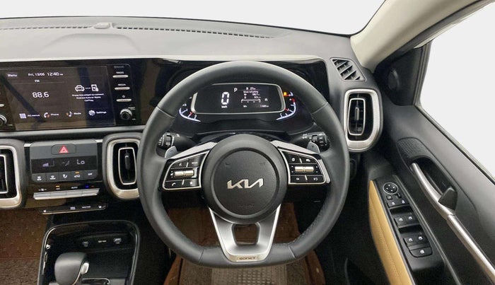 2024 KIA SONET 	 HTX 1.0 TURBO DCT, Petrol, Automatic, 11,661 km, Steering Wheel Close Up