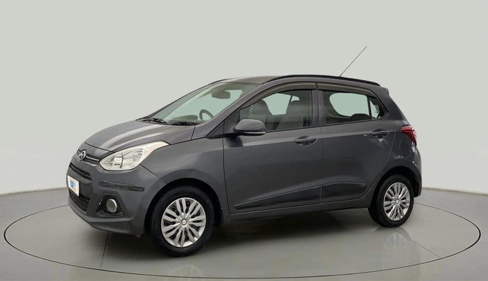 2016 Hyundai Grand i10 SPORTZ 1.2 KAPPA VTVT, Petrol, Manual, 74,438 km, Left Front Diagonal