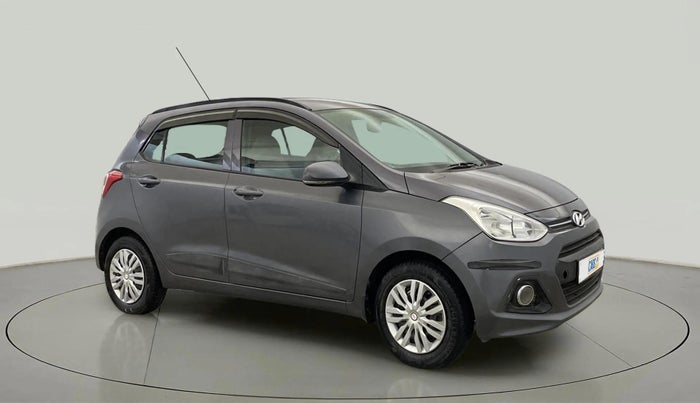 2016 Hyundai Grand i10 SPORTZ 1.2 KAPPA VTVT, Petrol, Manual, 74,438 km, Right Front Diagonal