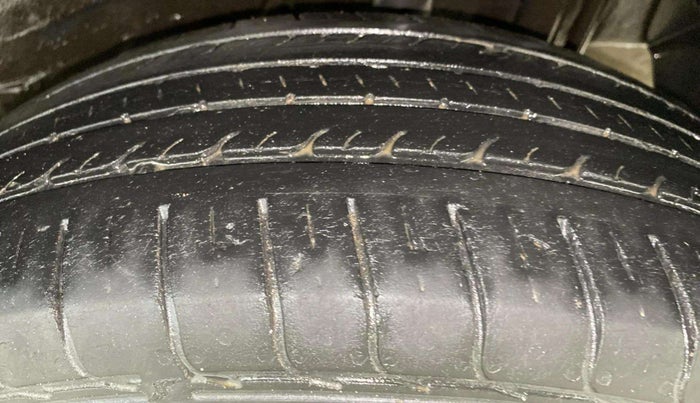 2021 Tata NEXON XZ PETROL, Petrol, Manual, 46,292 km, Left Rear Tyre Tread