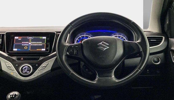 2018 Maruti Baleno ALPHA PETROL 1.2, Petrol, Manual, 39,159 km, Steering Wheel Close Up