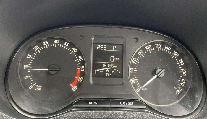 2017 Skoda Rapid STYLE 1.5 TDI AT, Diesel, Automatic, 1,15,719 km, Odometer Image