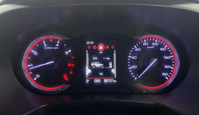 2021 Mahindra Thar LX PETROL HT 4WD AT, Petrol, Automatic, 38,706 km, Odometer Image