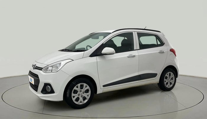 2014 Hyundai Grand i10 SPORTZ 1.2 KAPPA VTVT, Petrol, Manual, 29,871 km, Left Front Diagonal
