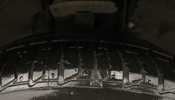 2021 Tata TIGOR XZA PLUS PETROL, Petrol, Automatic, 45,186 km, Right Front Tyre Tread