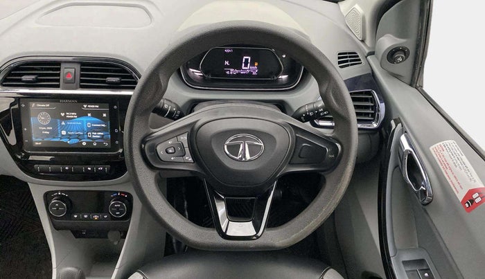 2021 Tata TIGOR XZA PLUS PETROL, Petrol, Automatic, 45,186 km, Steering Wheel Close Up