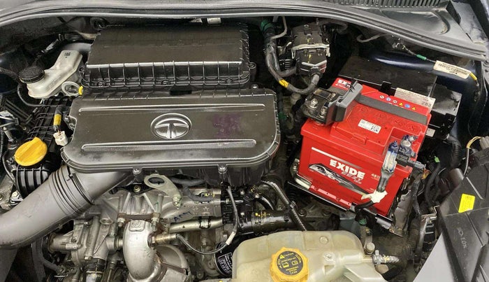 2021 Tata TIGOR XZA PLUS PETROL, Petrol, Automatic, 45,186 km, Engine View - Left