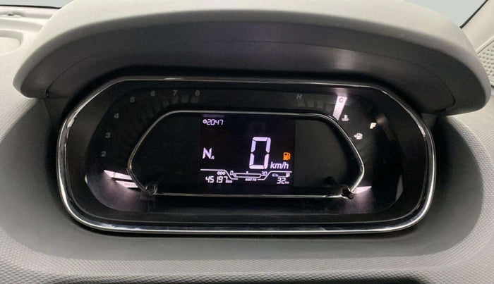 2021 Tata TIGOR XZA PLUS PETROL, Petrol, Automatic, 45,186 km, Odometer Image