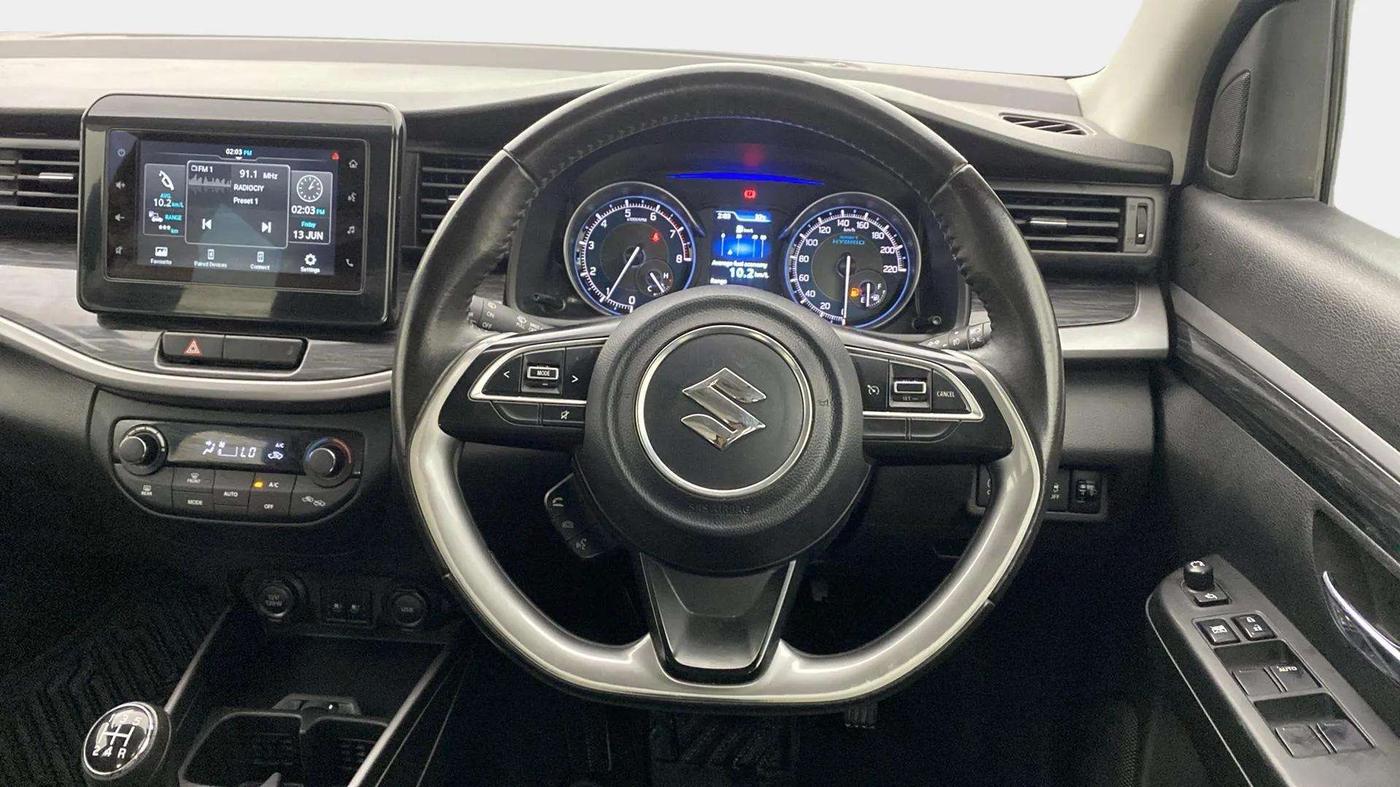 2022 Maruti XL6 ALPHA PLUS MT, Petrol, Manual, 39,027 km, Steering Wheel Close Up