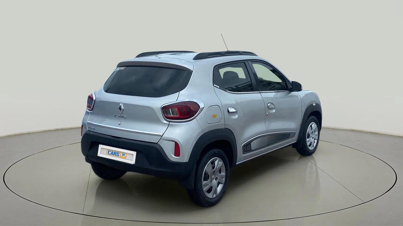 2020 Renault Kwid RXT 1.0 (O), Petrol, Manual, 55,595 km, Right Back Diagonal