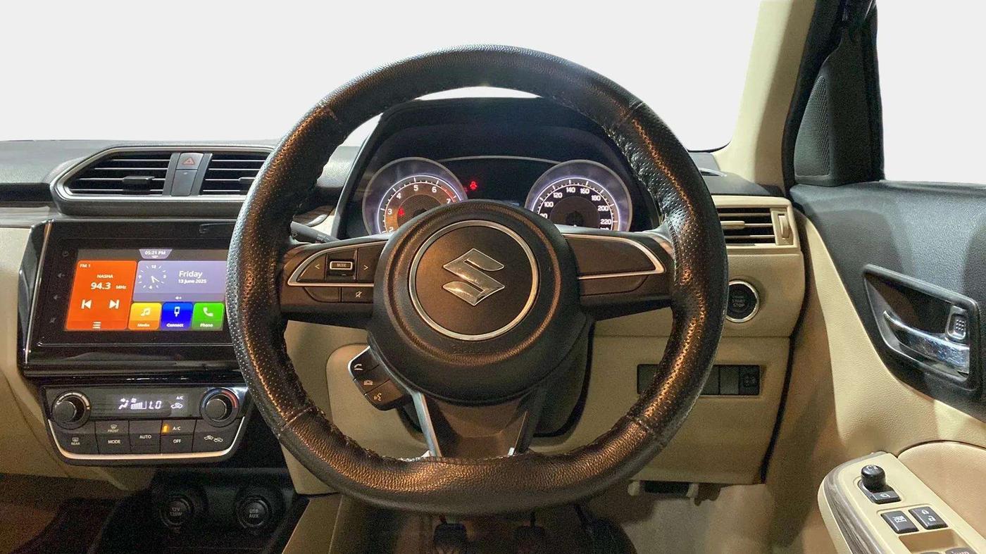 2021 Maruti Dzire ZXI, Petrol, Manual, 14,311 km, Steering Wheel Close Up