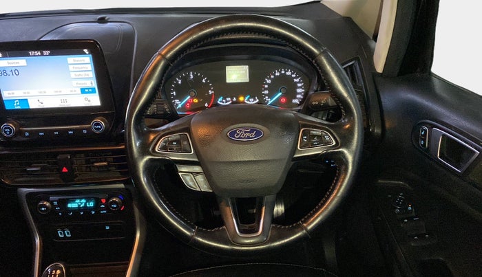 2018 Ford Ecosport TITANIUM + 1.5L DIESEL, Diesel, Manual, 85,950 km, Steering Wheel Close Up