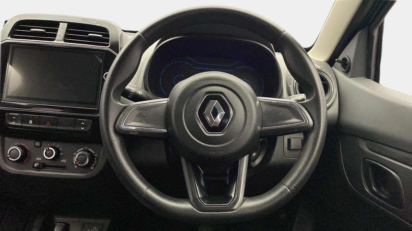 2021 Renault Kwid RXT 1.0 AMT (O), Petrol, Automatic, 49,633 km, Steering Wheel Close Up
