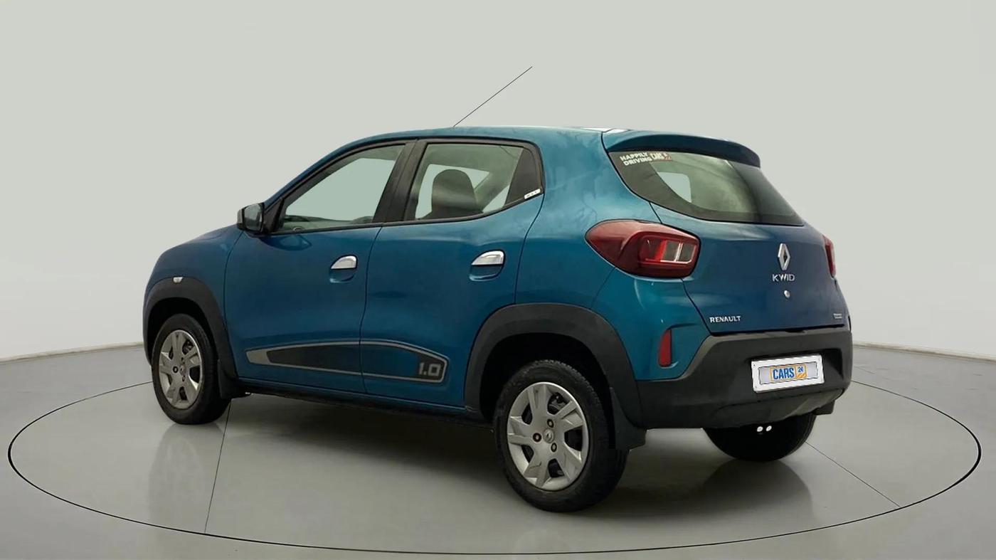 2021 Renault Kwid RXT 1.0 AMT (O), Petrol, Automatic, 49,633 km, Left Back Diagonal