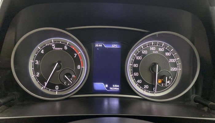 2021 Maruti Dzire ZXI Plus, Petrol, Manual, 76,205 km, Odometer Image
