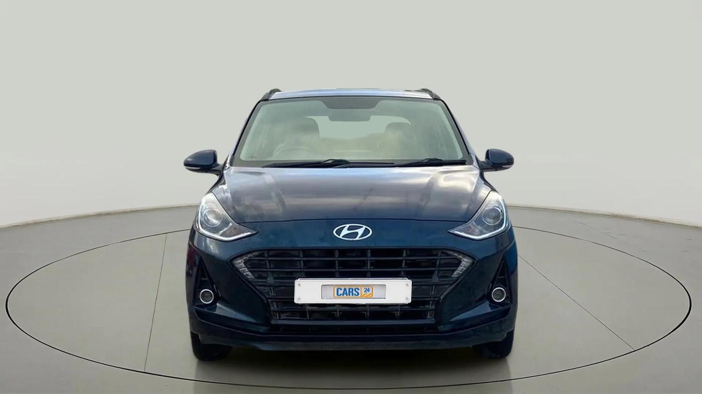 2022 Hyundai GRAND I10 NIOS ASTA AMT 1.2 KAPPA VTVT, CNG, Automatic, 62,114 km, Front