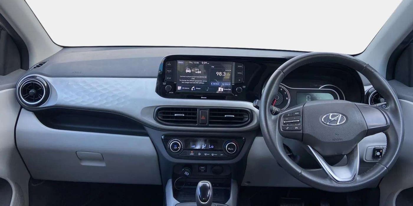 2022 Hyundai GRAND I10 NIOS ASTA AMT 1.2 KAPPA VTVT, CNG, Automatic, 62,114 km, Dashboard