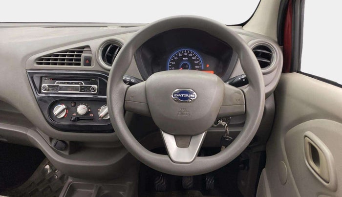 2016 Datsun Redi Go S, Petrol, Manual, 57,341 km, Steering Wheel Close Up