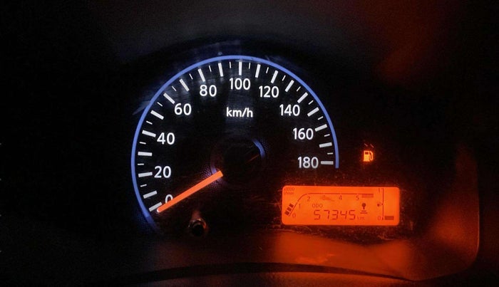 2016 Datsun Redi Go S, Petrol, Manual, 57,341 km, Odometer Image