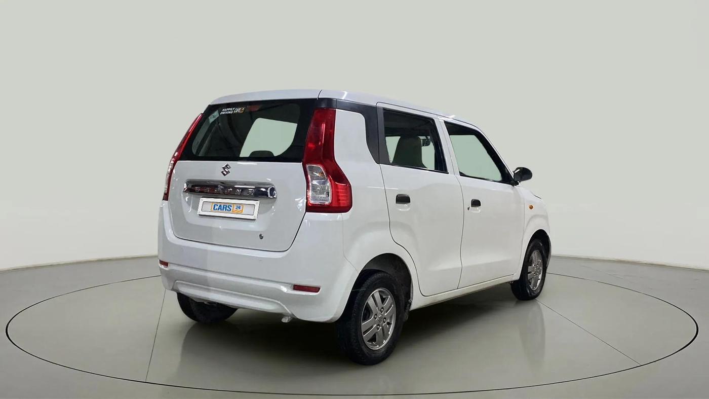 2021 Maruti New Wagon-R LXI CNG 1.0, CNG, Manual, 50,216 km, Right Back Diagonal