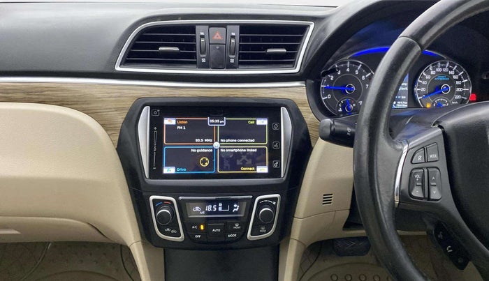 2020 Maruti Ciaz ALPHA  AT 1.5 SHVS PETROL, Petrol, Automatic, 75,382 km, Air Conditioner