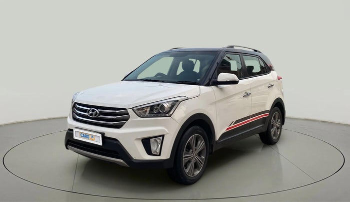 2016 Hyundai Creta SX PLUS  ANNIVERSARY EDITION 1.6 PETROL, Petrol, Manual, 27,493 km, Left Front Diagonal