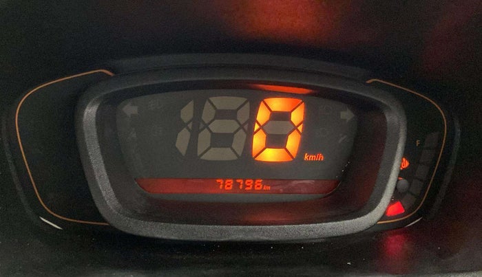 2017 Renault Kwid RXT 1.0, Petrol, Manual, 78,741 km, Odometer Image