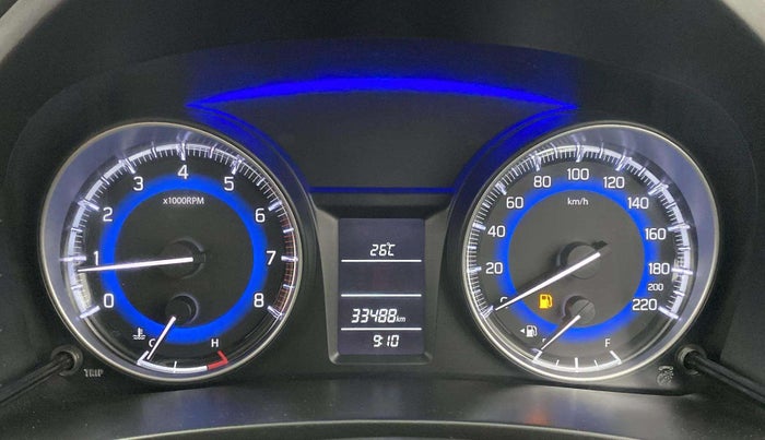 2021 Maruti Baleno DELTA PETROL 1.2, Petrol, Manual, 33,485 km, Odometer Image