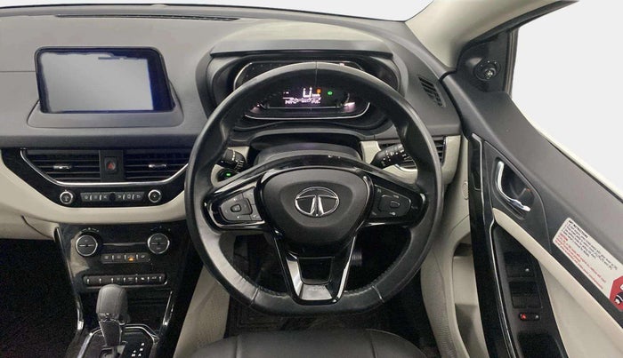 2021 Tata NEXON XZA PLUS SUNROOF DUAL TONE PETROL, Petrol, Automatic, 34,209 km, Steering Wheel Close Up