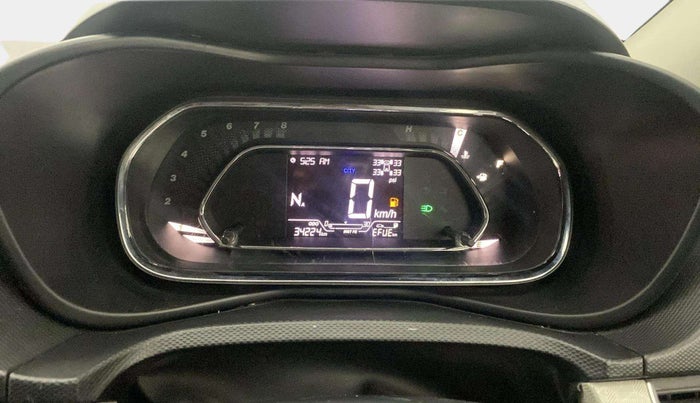 2021 Tata NEXON XZA PLUS SUNROOF DUAL TONE PETROL, Petrol, Automatic, 34,209 km, Odometer Image