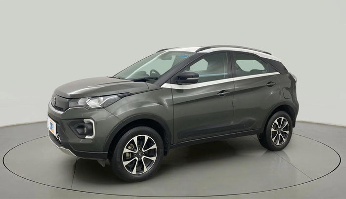 2021 Tata NEXON XZA PLUS SUNROOF DUAL TONE PETROL, Petrol, Automatic, 34,209 km, Left Front Diagonal