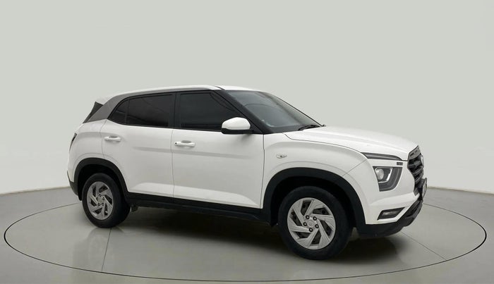 2022 Hyundai Creta E 1.5 PETROL, Petrol, Manual, 60,152 km, Right Front Diagonal