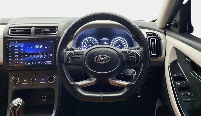 2022 Hyundai Creta E 1.5 PETROL, Petrol, Manual, 60,152 km, Steering Wheel Close Up