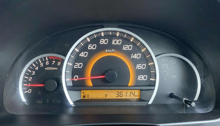 2015 Maruti Wagon R 1.0 VXI, Petrol, Manual, 36,106 km, Odometer Image