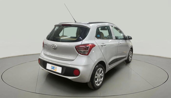 2018 Hyundai Grand i10 MAGNA 1.2 KAPPA VTVT, Petrol, Manual, 12,728 km, Right Back Diagonal